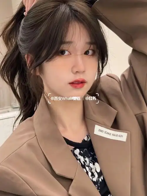 初恋发型显脸小减龄刘海