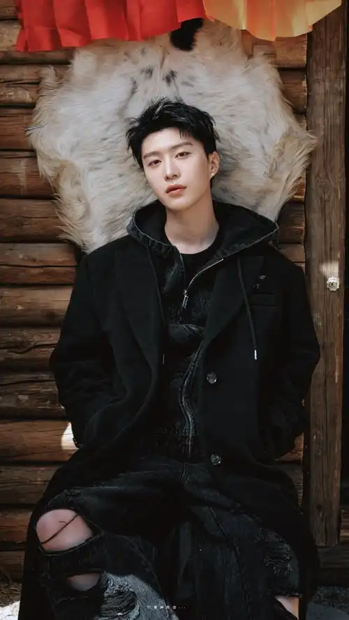 范丞丞白色挑染