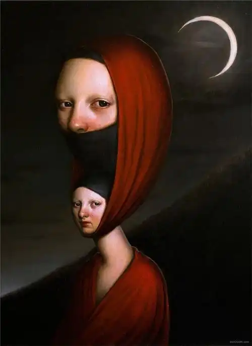 意大利sicioldr恐怖与荒诞超现实无意识梦幻景象绘画-a