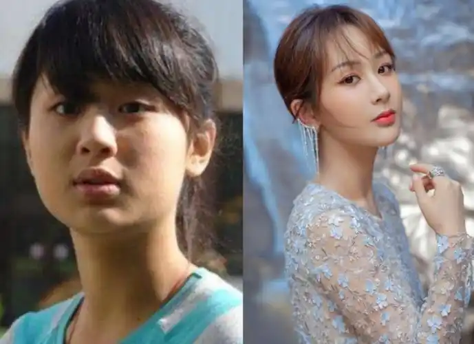 "明星包装"有多强大?看她出道前后的对比照,差别也太大了