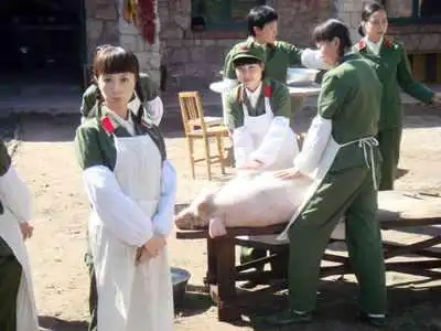 《当兵的人》山东紧张拍摄 杀猪戏吓跑金巧巧