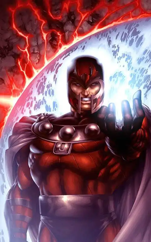 动漫人物插画万磁王magneto