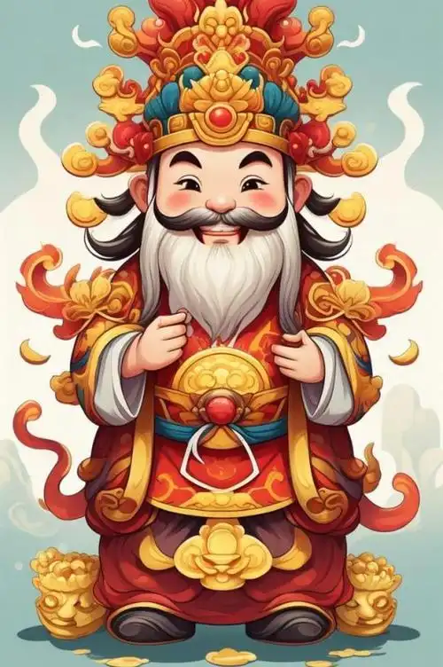 大年初五迎财神,五路财神驾到,八方来财,百无禁忌,发财暴富!