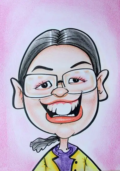 夸张肖像漫画,个性十足!