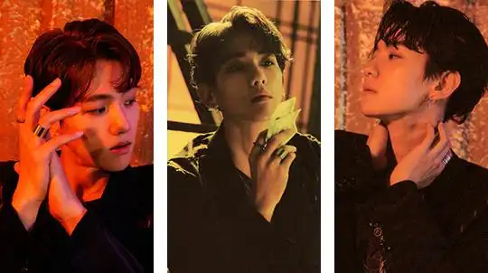 exo - lotto photobook  exo 金俊勉suho 张艺兴lay 金钟仁kai 金钟
