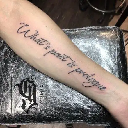 清新漂亮的英文小字母纹身图案(9/9)