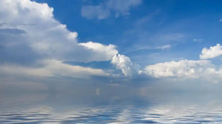 蓝天白云唯美景色,自然,晴天,蓝天白云,高清壁纸,桌面图片-壁纸族