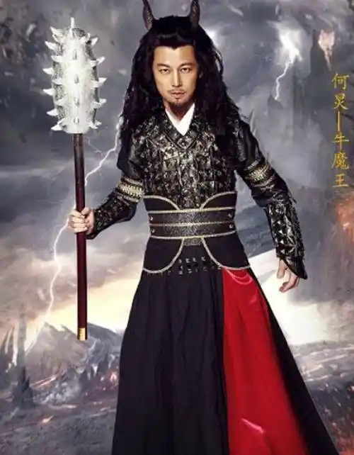 这是电影《西游记之大闹天宫》中,郭富城的造型.