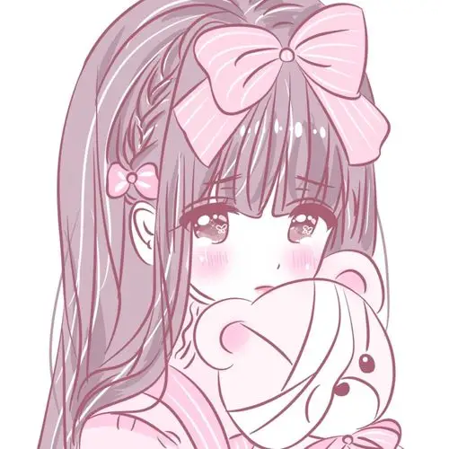 情侣头像 自描 可爱/少女/一对-堆糖,美好生活研究所