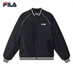 移动端fila斐乐官方安东尼不二兔棉服情侣款2023秋冬男女棒球领外套
