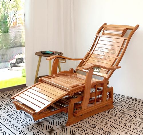 摇摇摇椅家用成人休闲阳台躺椅折叠午休老人折叠椅