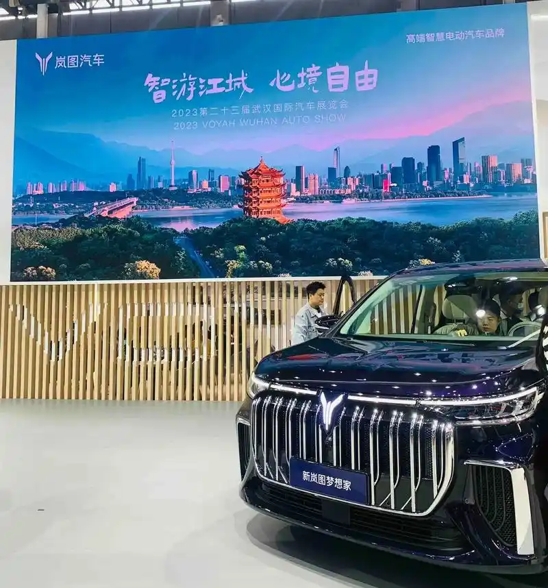 武汉国际车展,车友会给岚图打call!10月13日武汉国际车 - 抖音