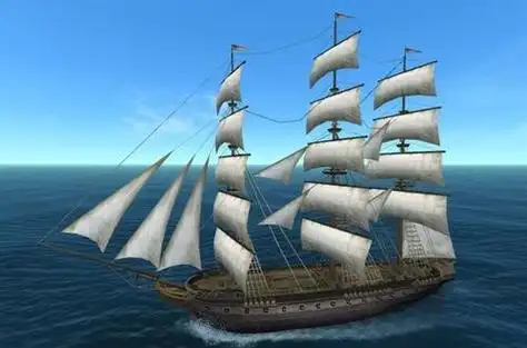 或拉丁式大帆船)为一款盛行在15世纪的三桅帆船,当时的葡萄牙和西班牙