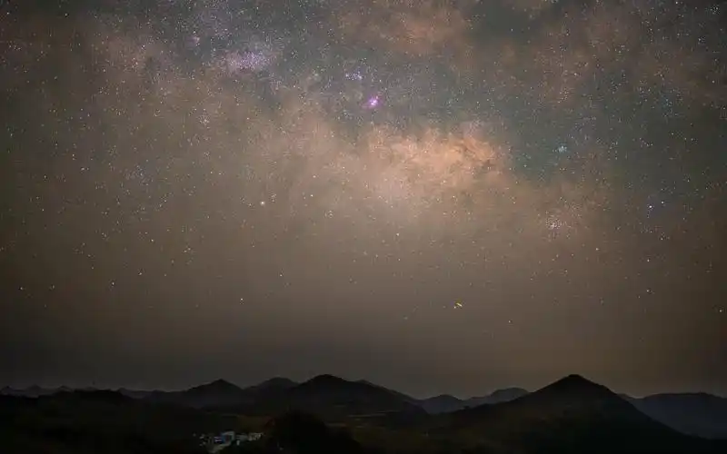 一段治愈心灵的星空延时