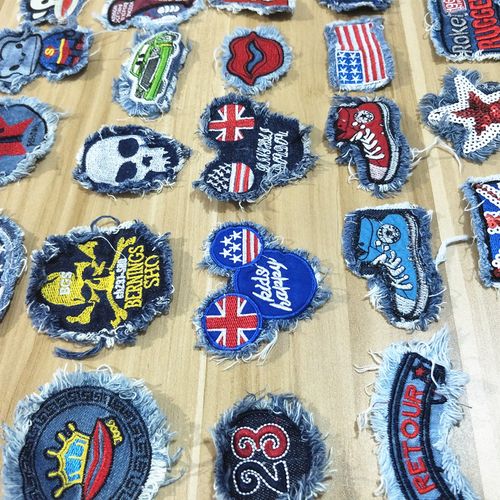 牛仔裤子补洞贴布贴衣服破洞专用膝盖儿童卡通男女缝补图案补丁贴