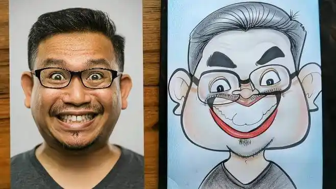 夸张肖像漫画的魅力