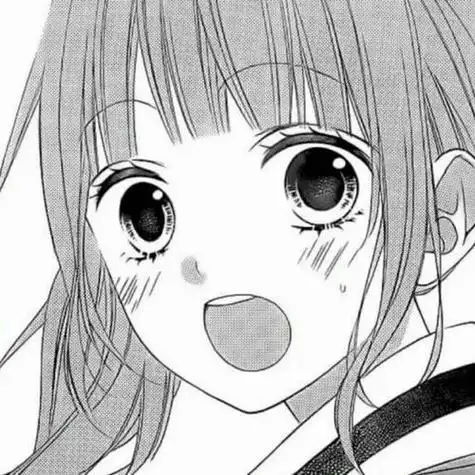 情侣头像 黑白高清铅笔画 手绘 动漫头像 临摹练习二次元动漫头像女生