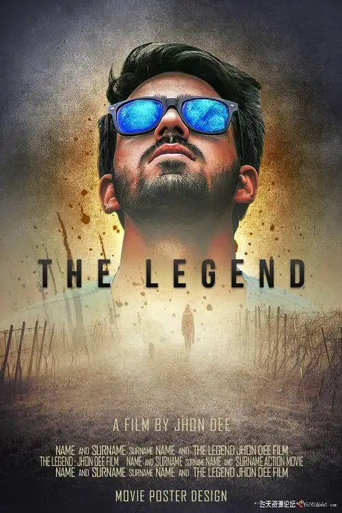 国外高端电影海报杂志封面合成mirrom系列ps教程更新为190套