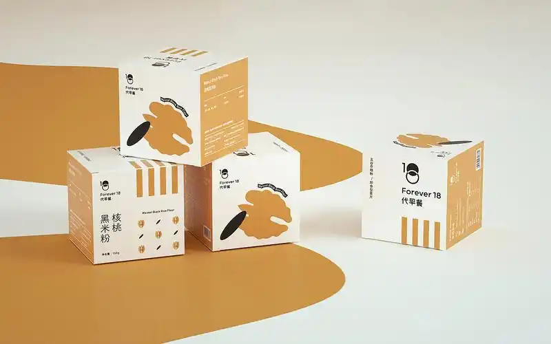 《forever18 代早餐》五谷杂粮/即食麦片食品包装设计|平面|包装|我叫