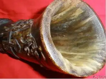 最近清代亚洲犀牛角鉴定真假的方法有哪些?