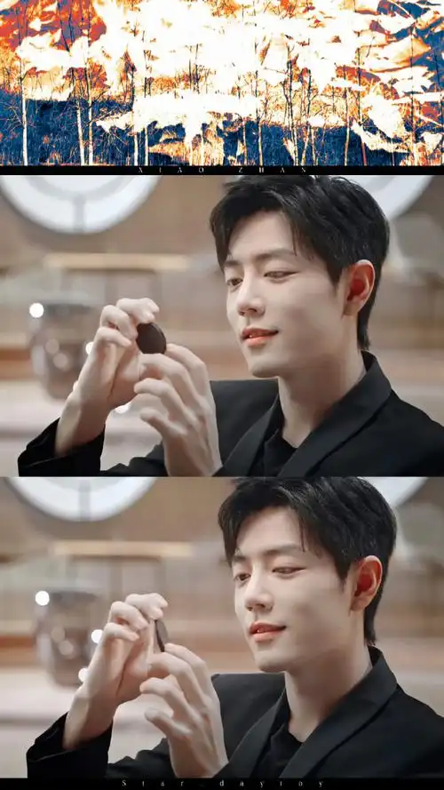 肖战堆雪人堆了个自己#唇下痣,代言的饼干,小飞侠的红披风,肖战囊也