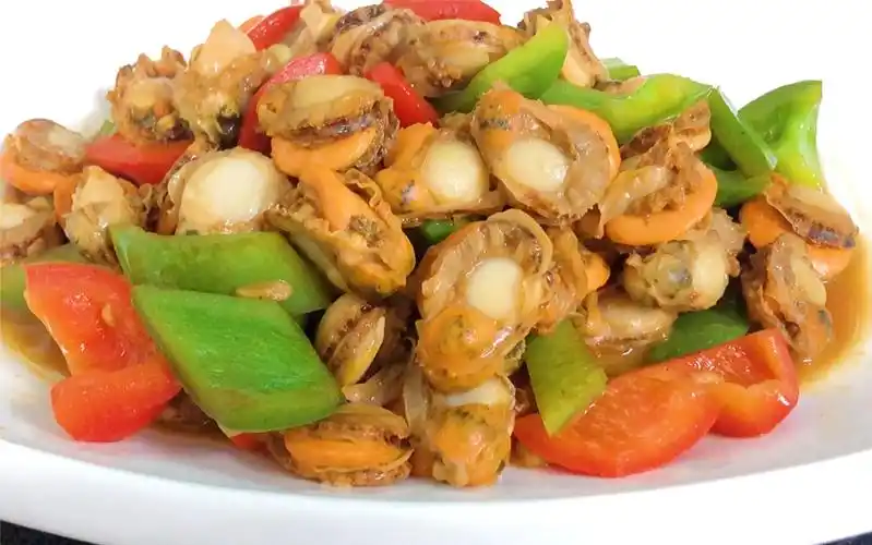 爆炒扇贝肉鲜美下饭做法简单一看就会