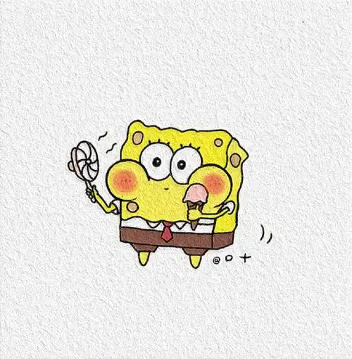 海绵宝宝简笔画教程