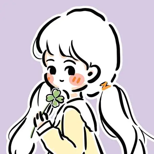 治愈系可爱少女头像 画师:哈哈昂