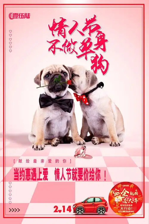 情人节不做单身狗,情人节就要"价"给你