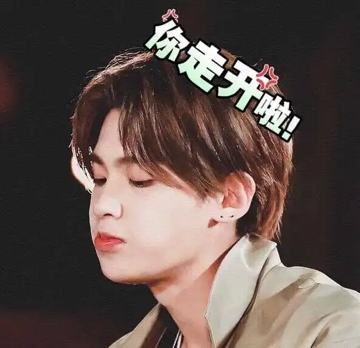 我来空手套白狼啦有没有黄明昊的表情包给我收一收