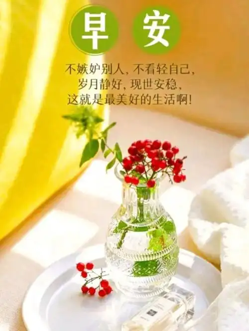 正能量早安心语,沉淀方澈,静心以对,优雅地驾驭人生!