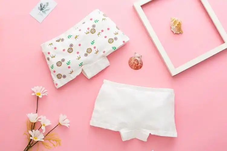 女童内裤纯棉中小童平角裤婴幼儿宝宝四角裤儿童内裤女 短裤批发