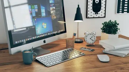 enscape2.5 重置室内书桌场景