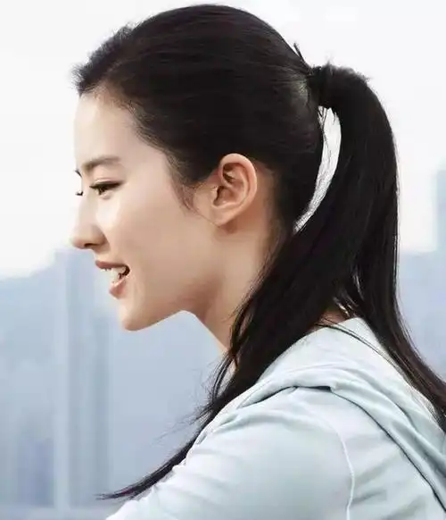 刘亦菲:不变的女神,美人美发.