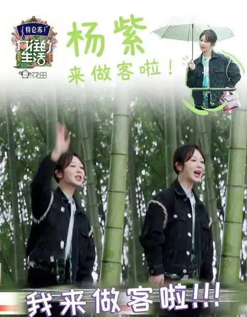 杨紫《向往的生活5》首秀来袭,她真的太可爱啦