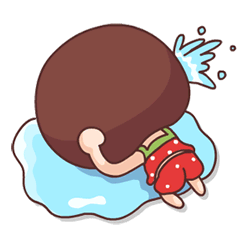 萌娃蘑菇头大哭撒娇gif动图_动态图_表情包下载_soogif