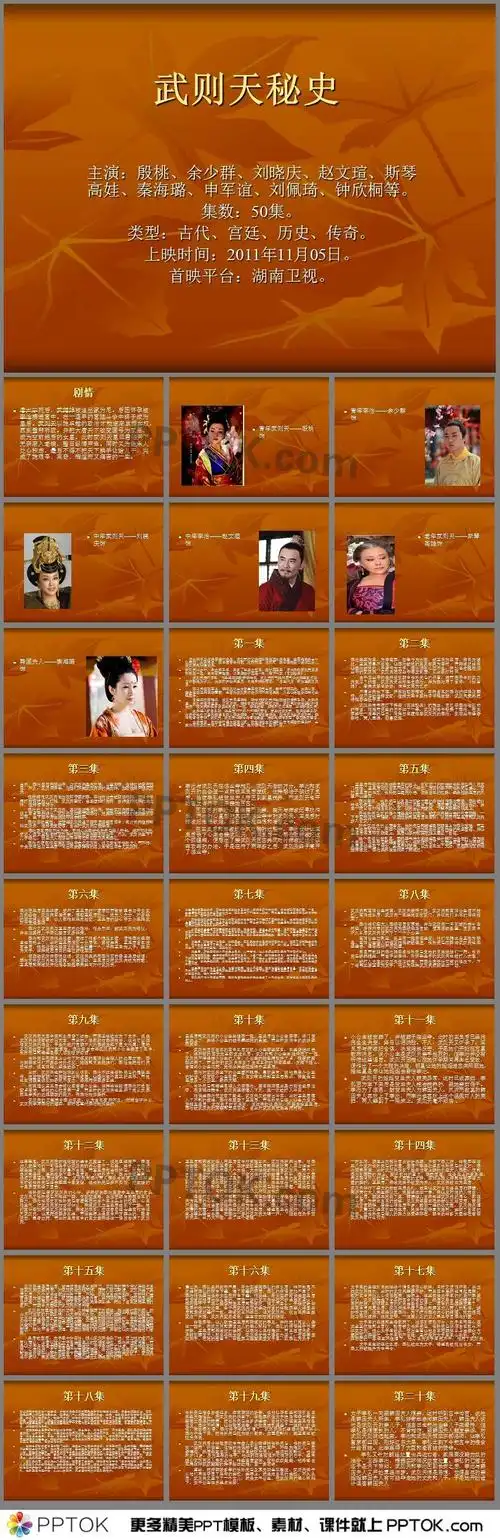 武则天秘史介绍ppt