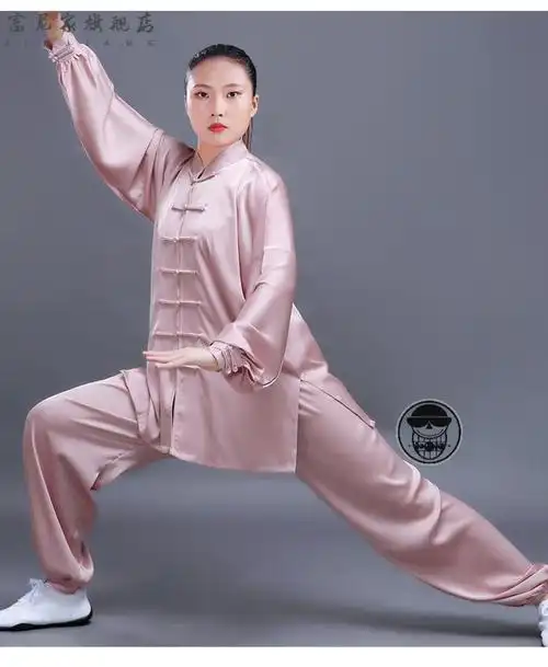 劲极仁武太极服同款夏季高端夏装冰丝女夏天薄款女装2021服装太极拳小