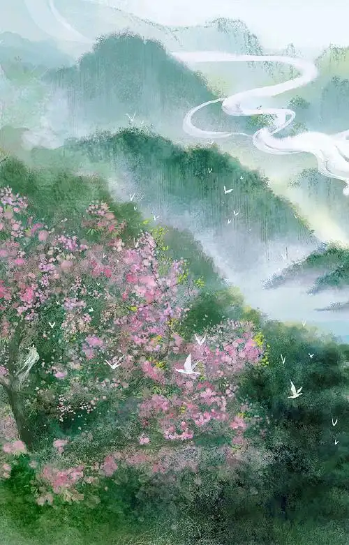 悠悠春江水——唯美古风意境作品欣赏