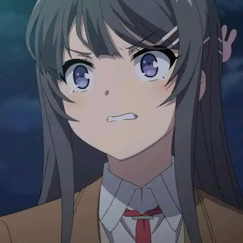 青春猪头少年不会梦到兔女郎学姐樱岛麻衣自截头像单头情头表情包②