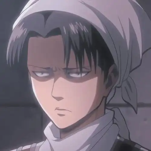 《进击的巨人》动漫头像壁纸自截分享,利威尔阿克曼