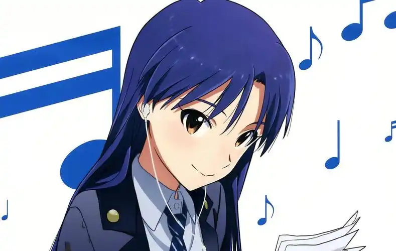 盘点动漫中那些蓝长发的妹子