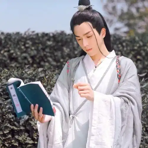 秋季中国国风汉唐古装侠客汉服书生班服男女民族服装