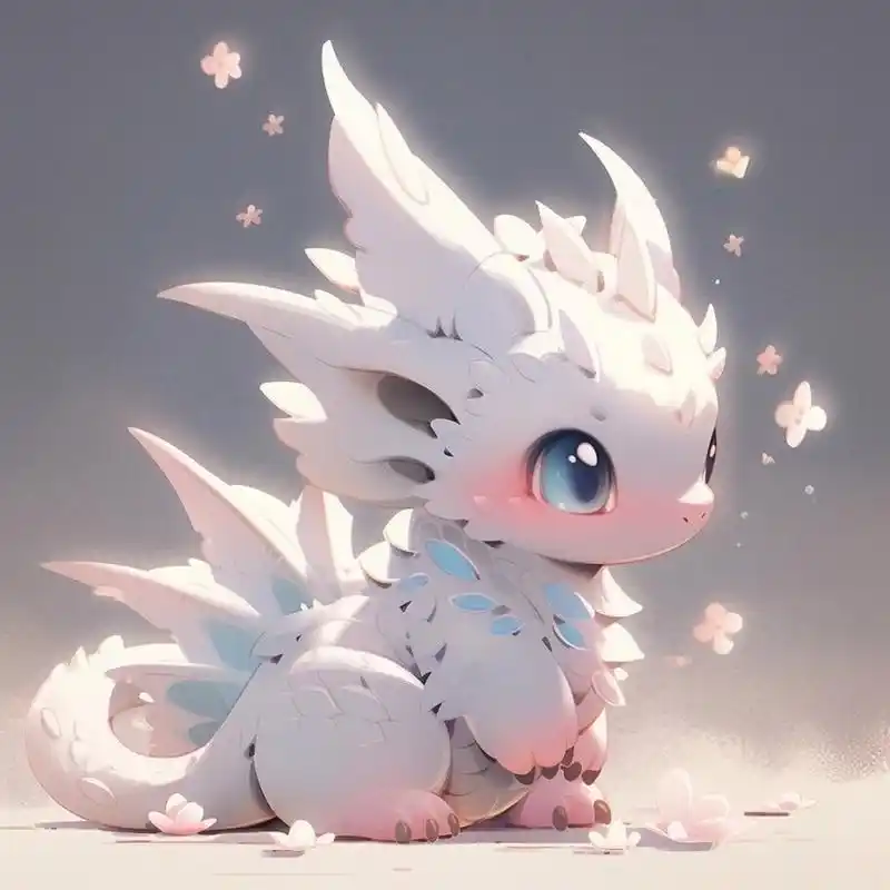 2024年龙宝宝系列|天真烂漫小白龙93