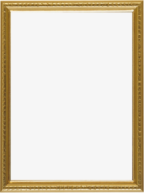 金色画框样式边框