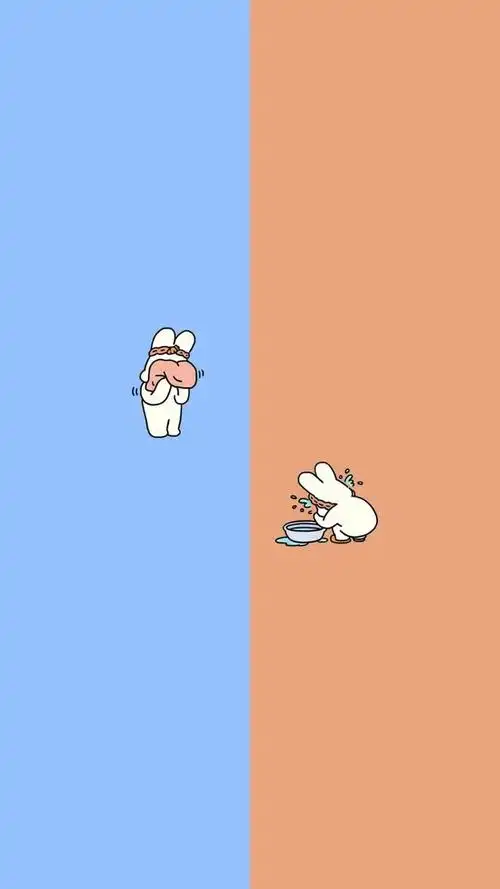 手机壁纸300张可爱卡通聊天背景壁纸0224