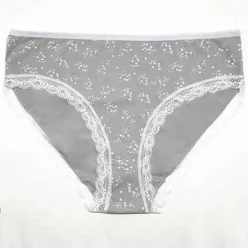 厂家直销云梦妮现货全棉印花女士内裤 大码妈咪裤批发