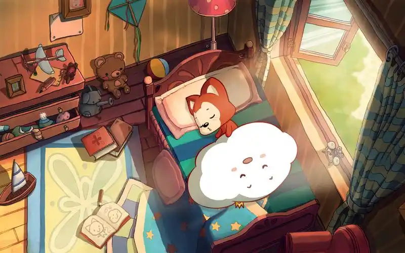 可爱阿狸高清电脑桌面壁纸下载,卡通动漫,阿狸,唯美,精美,可爱,高清