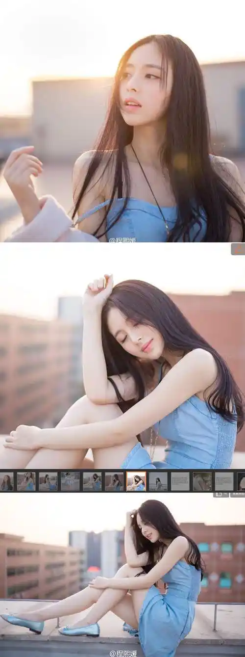 厦门大学校花程熙媛 精通音乐的气质美女