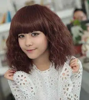 女生传奇小卷玉米须烫出天人之姿 比直发更美的小卷烫发原来是它[卷发